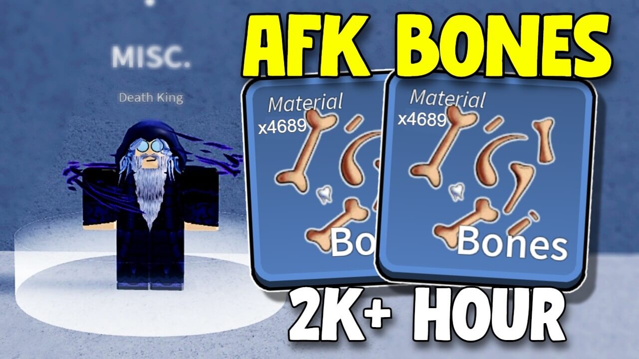 How to AFK Grind Bones in Blox Fruits